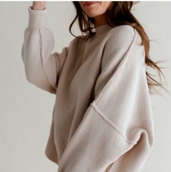 NWT Free People Easy Street Tunic Sweater - Picture 6 of 11